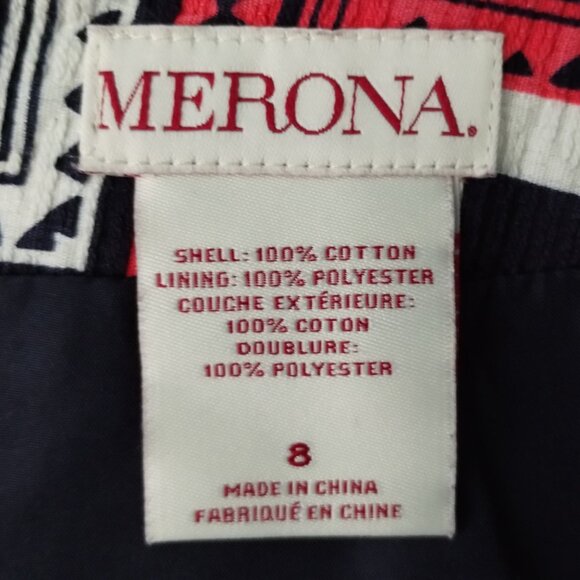 Merona Colorful Print Pencil Shirt - Picture 7 of 7